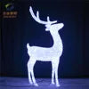 Hot Sale Romantic Christmas New Year Outdoor IP65 Waterproof RGB 3D LED Motif Light Archangel Gabriel Jesus 220V 1-Year Warranty